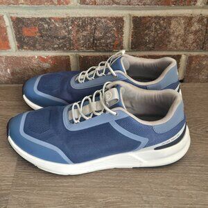 Peter Millar Camberfly Sneaker Mens Size 9 Casual Shoes Golf Ocean Blue Athletic